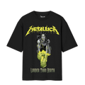 METALLICA LOUDER THAN DEATH OVERSIZED T-Shirt