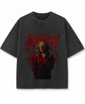 Vintage Fade Wash Oversized T-shirt Front Design