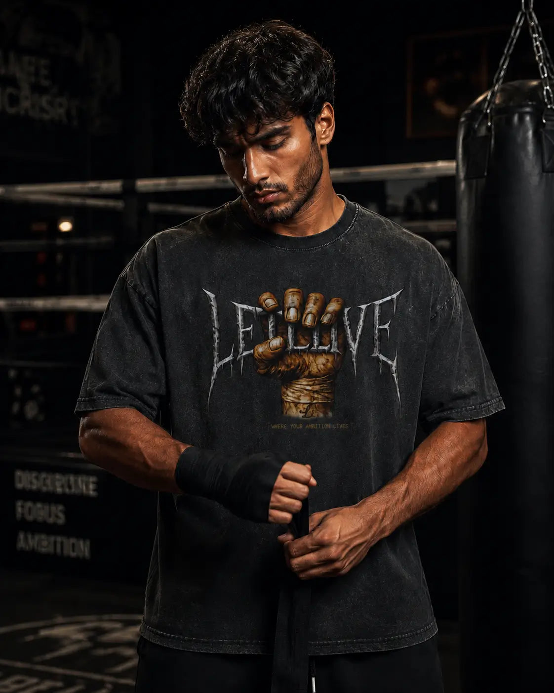 LETLIVE CLUB FADE WASH T-SHIRT