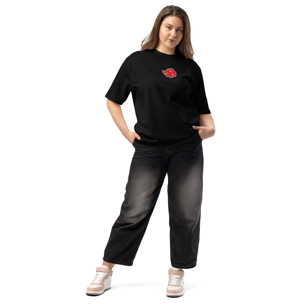 NARUTO AKATSUKI EMBROIDERY OVERSIZED
