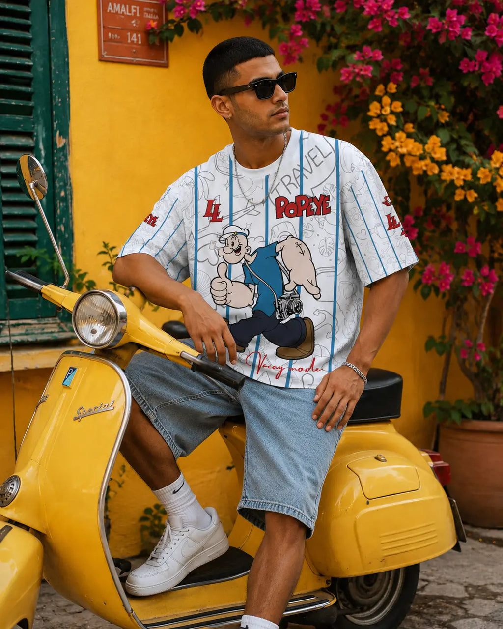 Letlive × Popeye Vacay oversized Jersey
