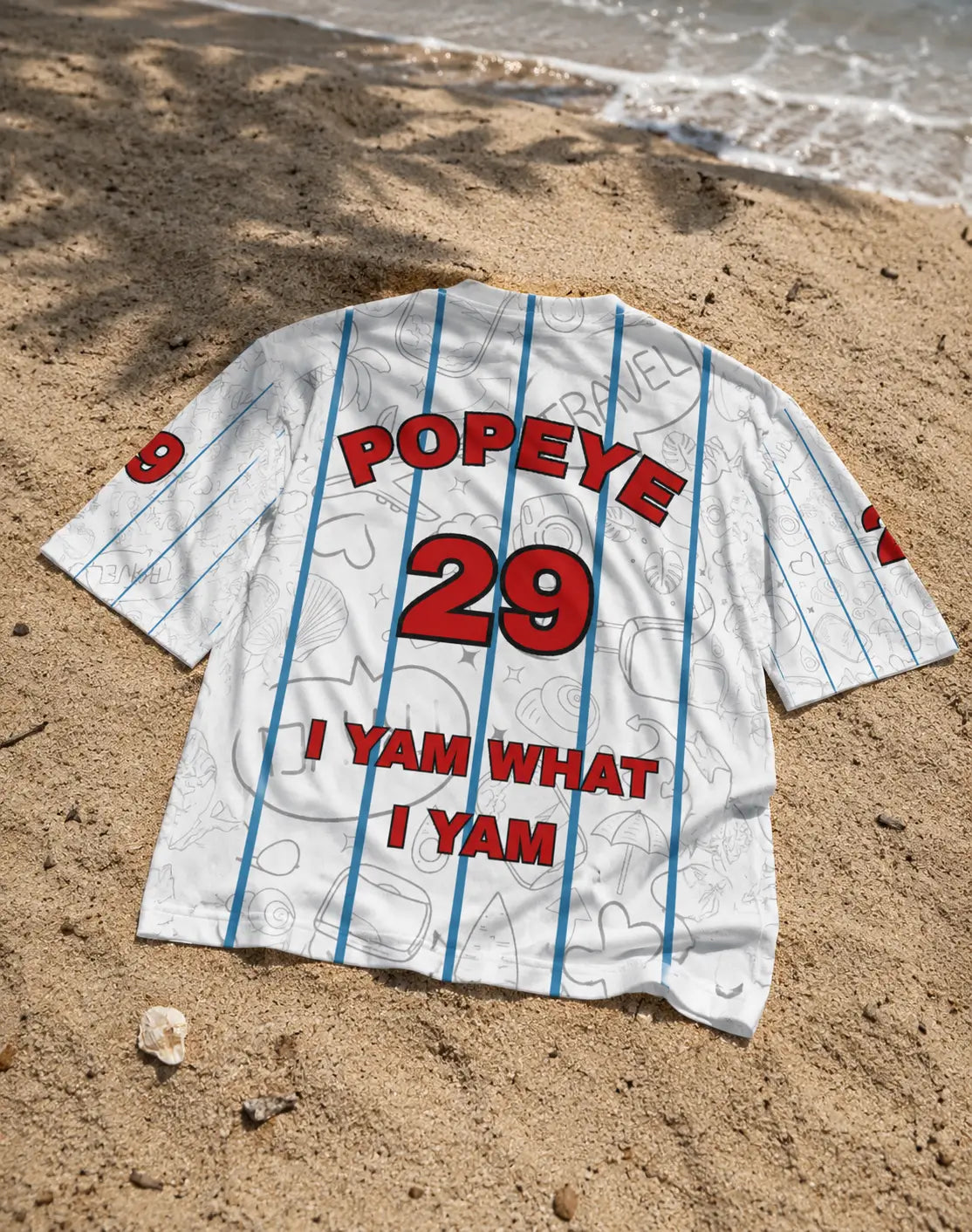 Letlive × Popeye Vacay oversized Jersey