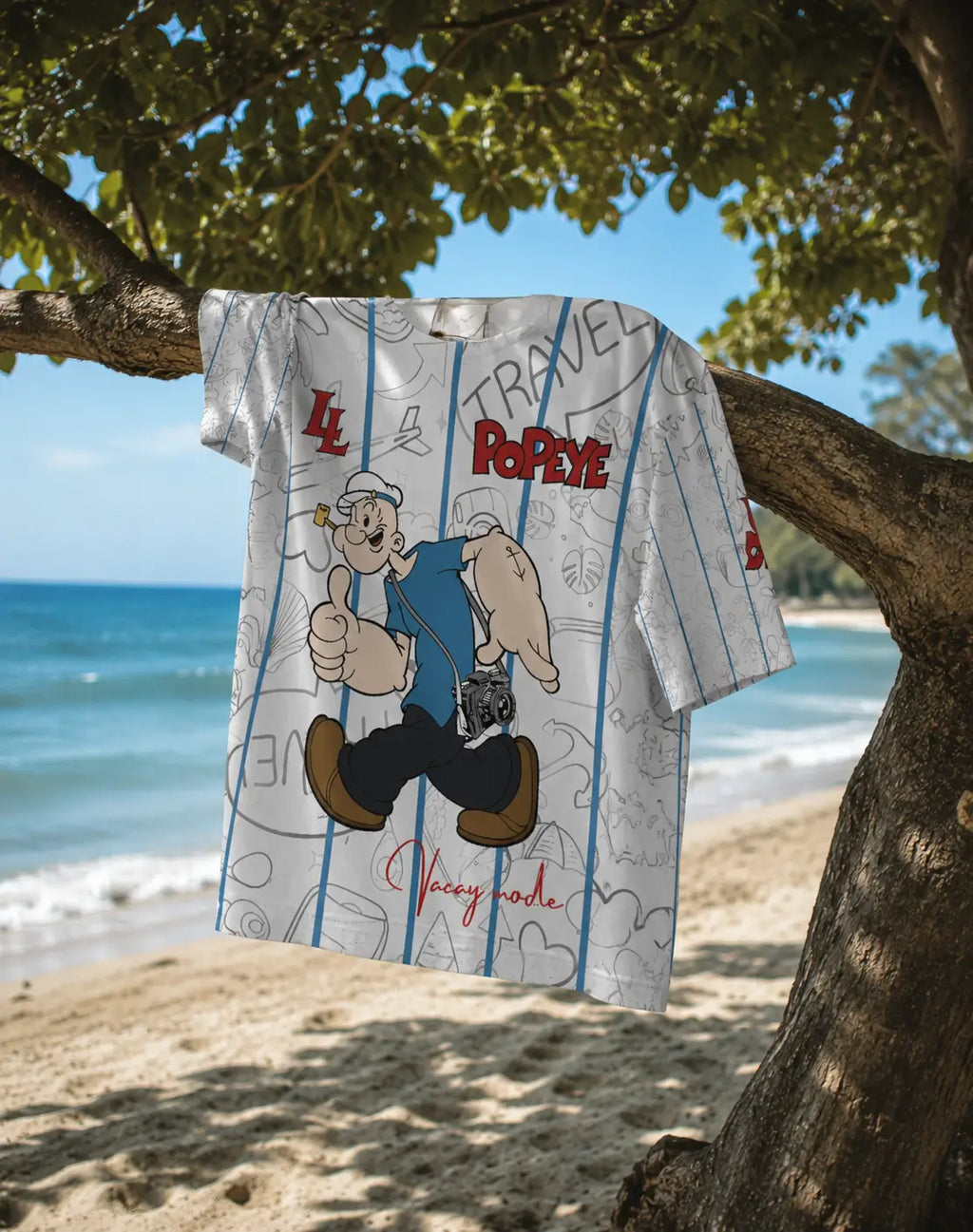 Letlive × Popeye Vacay oversized Jersey