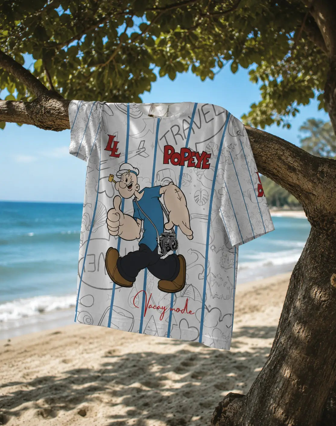 Letlive × Popeye Vacay oversized Jersey