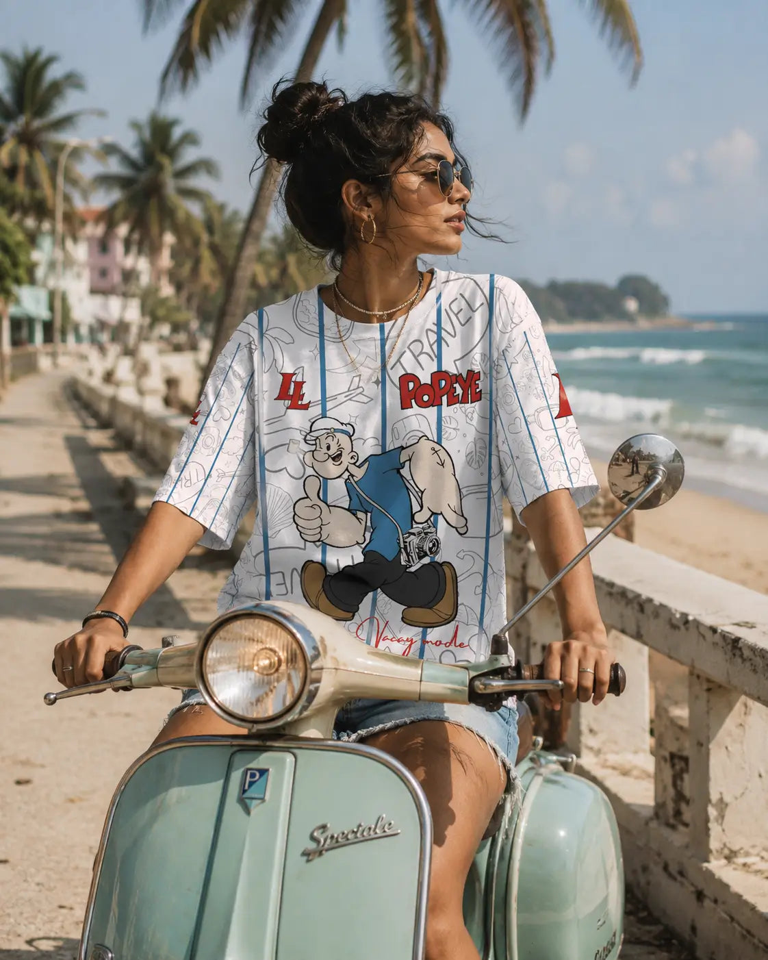 Letlive × Popeye Vacay oversized Jersey