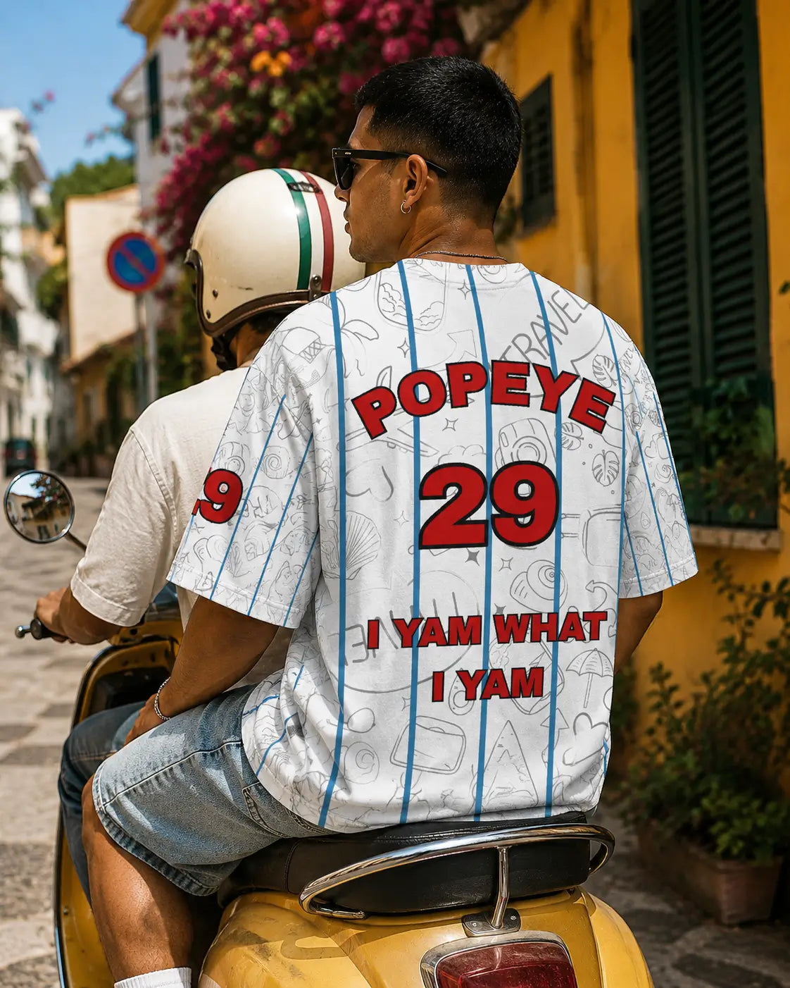 Letlive × Popeye Vacay oversized Jersey