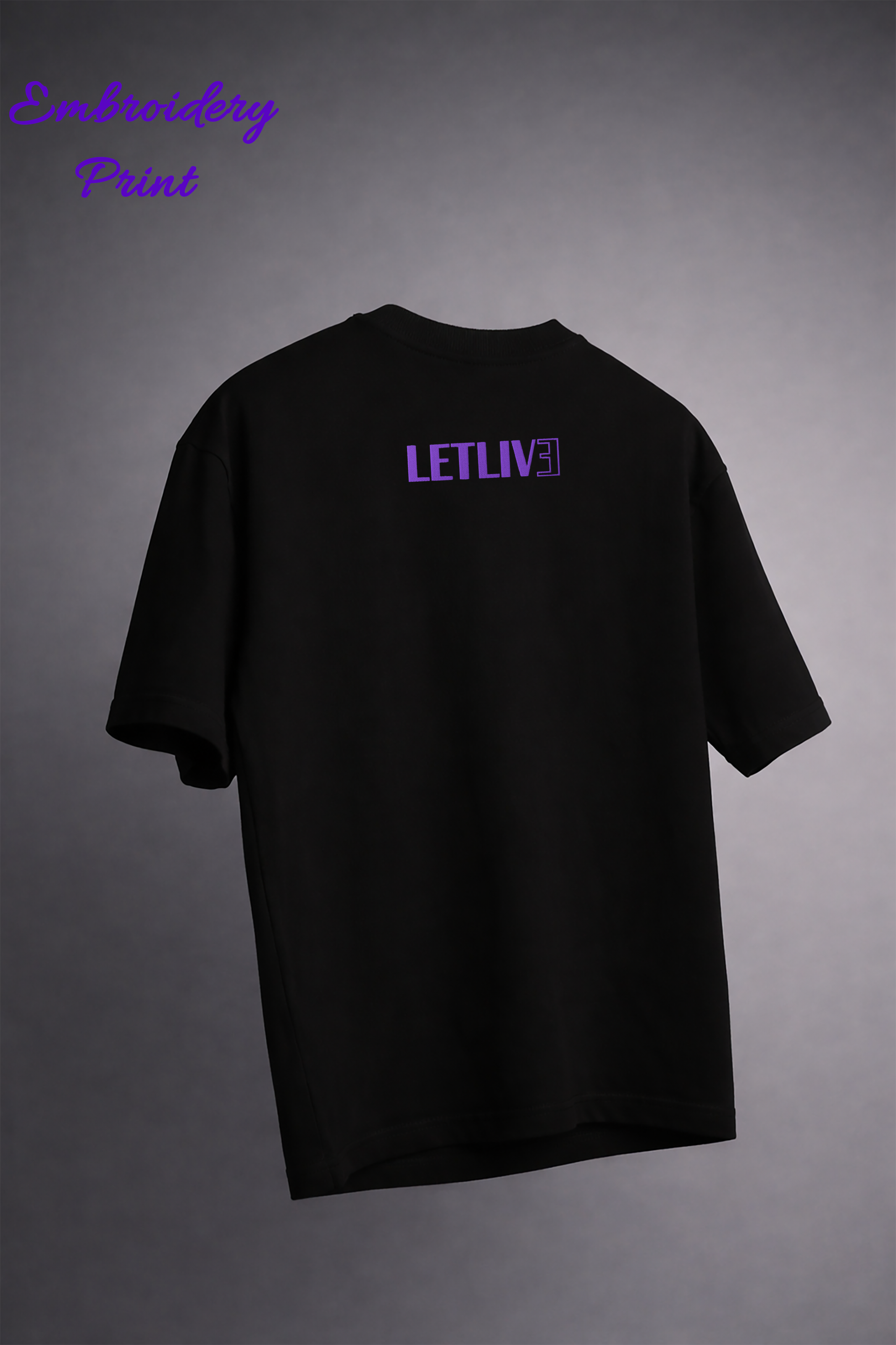 LETLIVE ESSENTIAL | BLACK UNISEX T-SHIRT