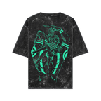 RYOMEN SUKUNA ACID WASH OVERSIZED T-SHIRT