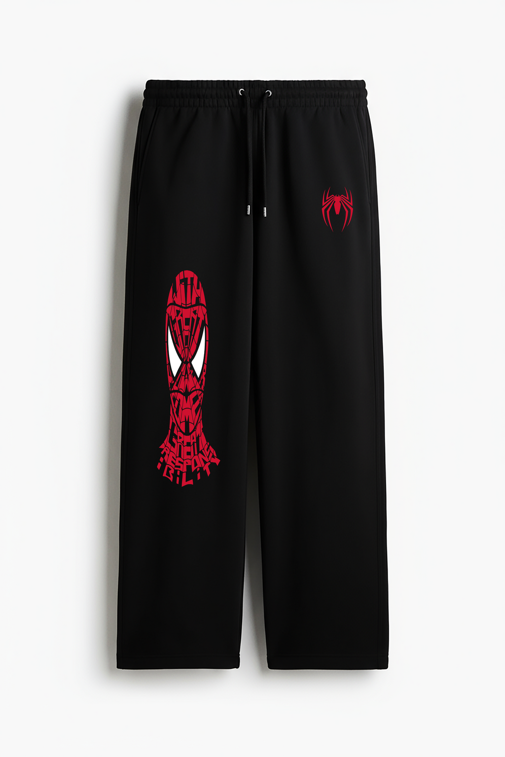 SPIDERMAN ICON AND FACE SWEATPANT