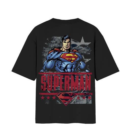 SUPERMAN THE POWER OVERSIZED T-SHIRT