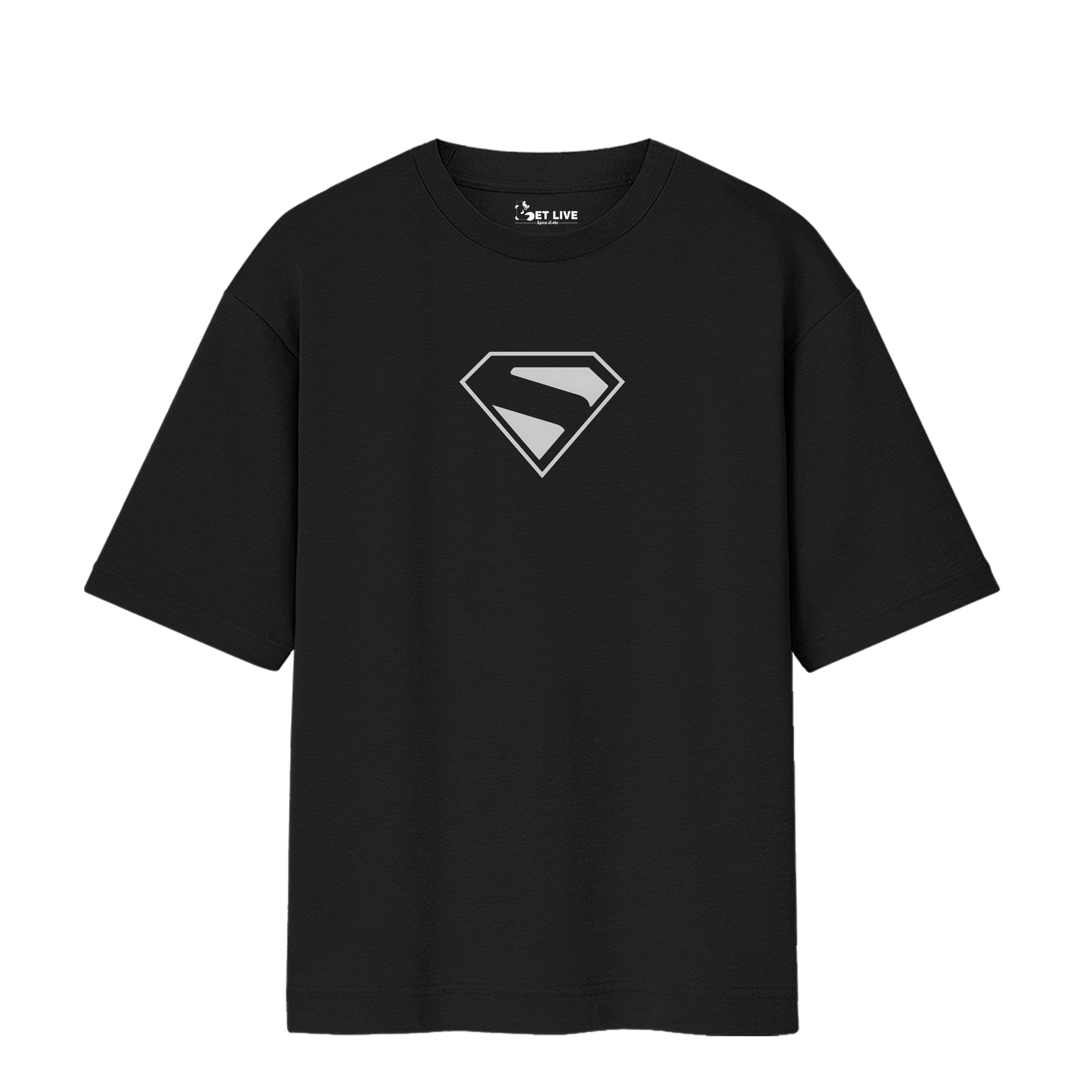 SUPERMAN THE POWER OVERSIZED T-SHIRT