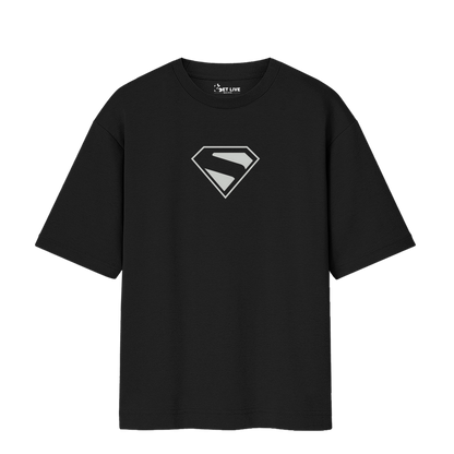 SUPERMAN THE POWER OVERSIZED T-SHIRT