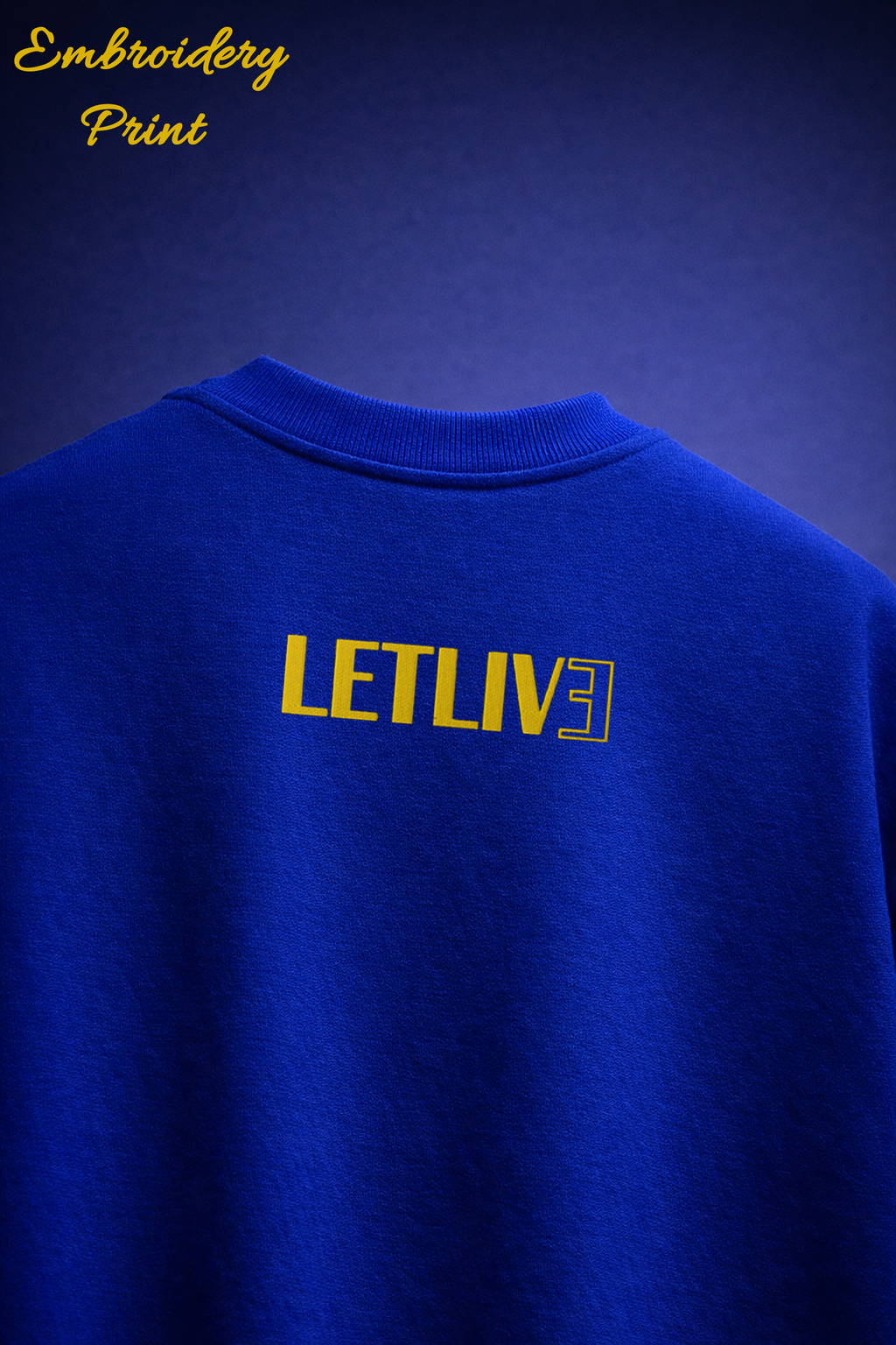 LETLIVE ESSENTIAL | ROYAL BLUE UNISEX T-SHIRT